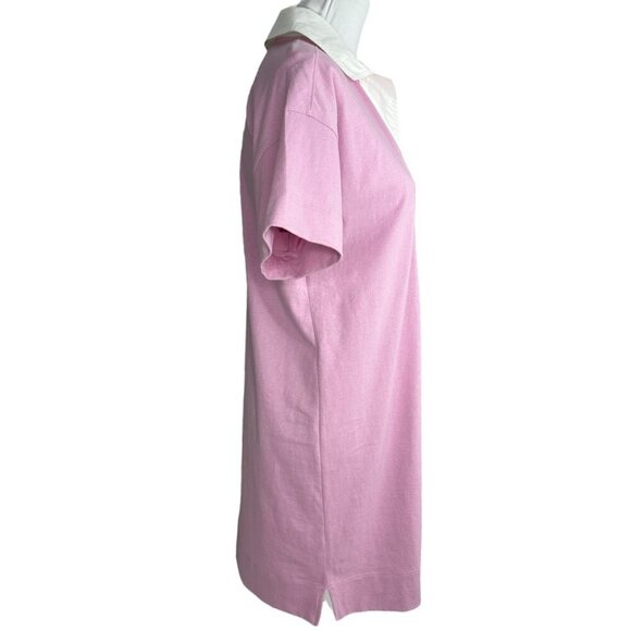 Everlane Women's NWT Mauve Purple The Organic Cotton Polo Shirt Dress S/C40 - Picture 2 of 15